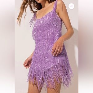 Fringe/Tassel Dress, XL, worn once, ERAS TOUR